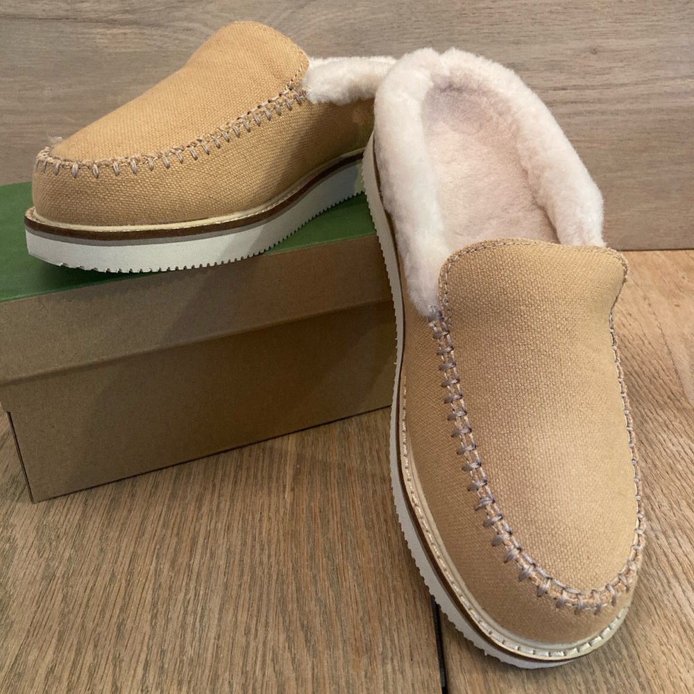 NIB Sanuk Cozy Vibe Slipper - Size 8